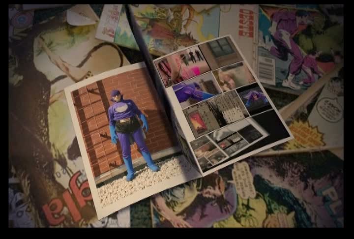 Storyboard and creative planning materials